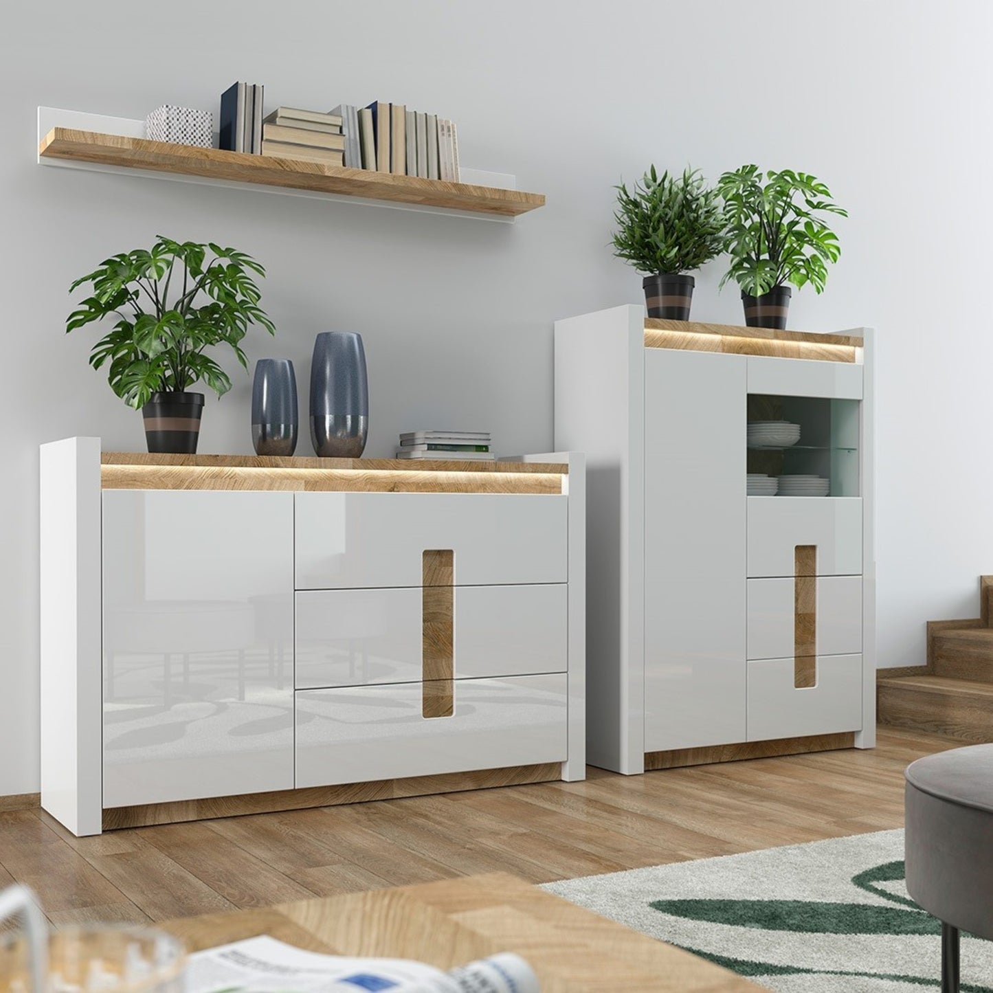 1 DOOR 3 DRAWER DRESSER ALAMEDA