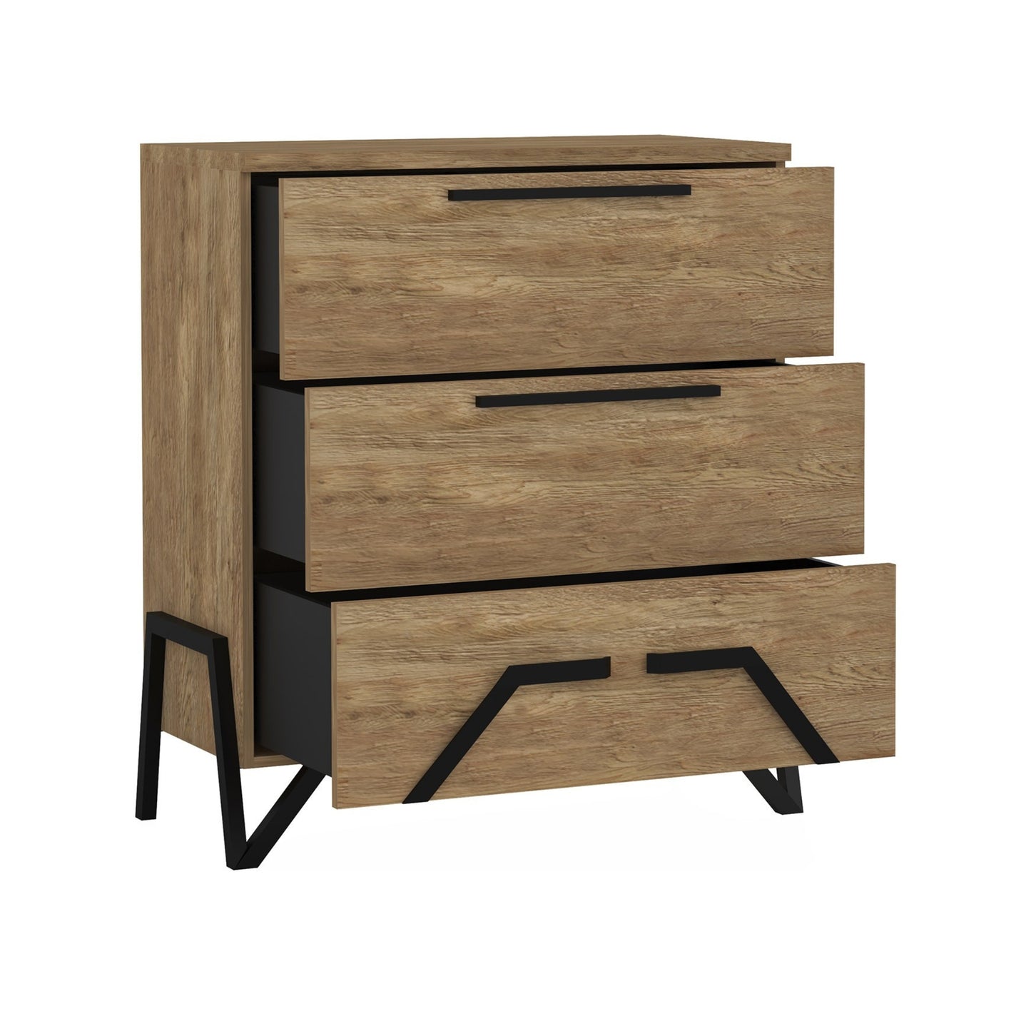 3 DRAWER DRESSER PIK