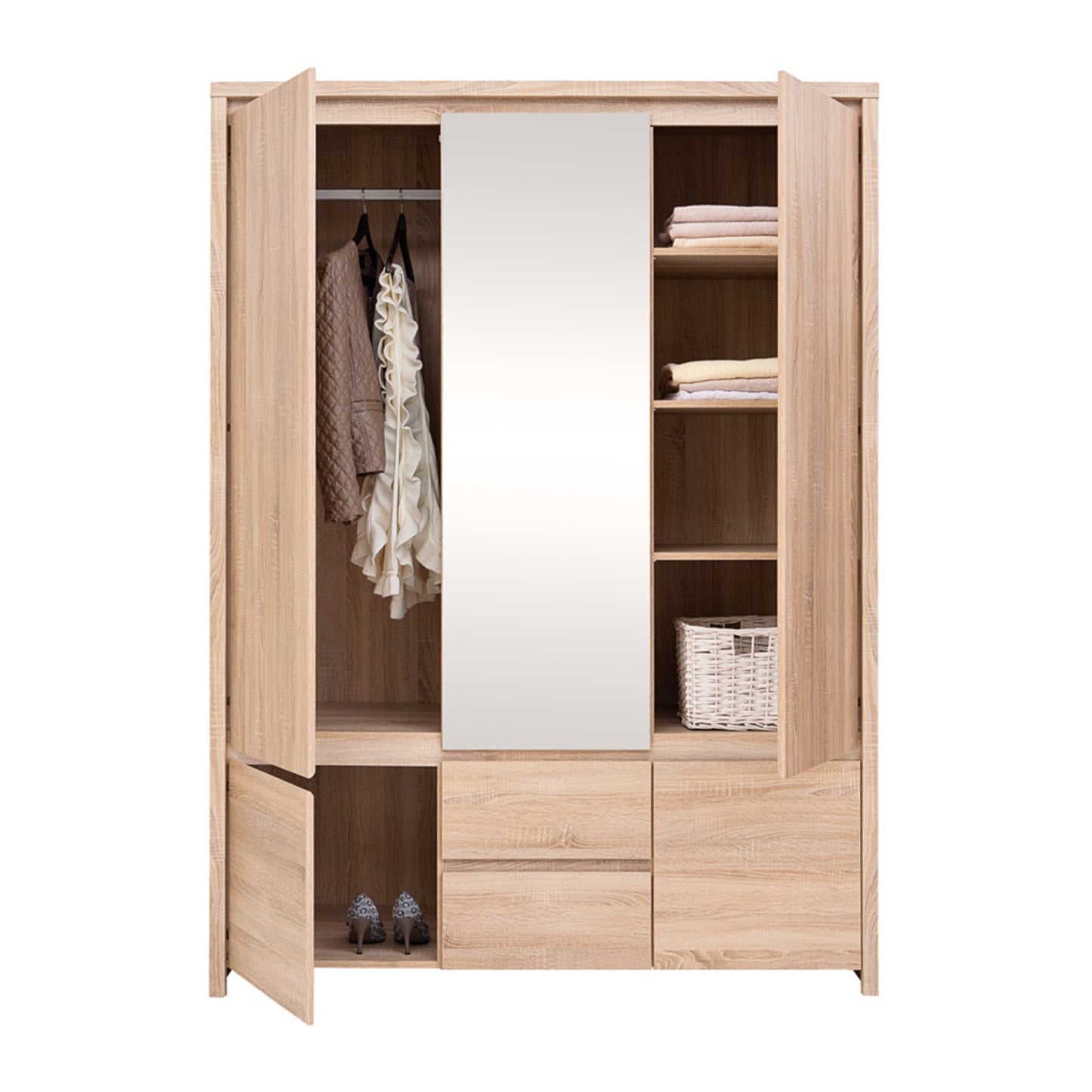 5 DOOR WARDROBE KASPIAN