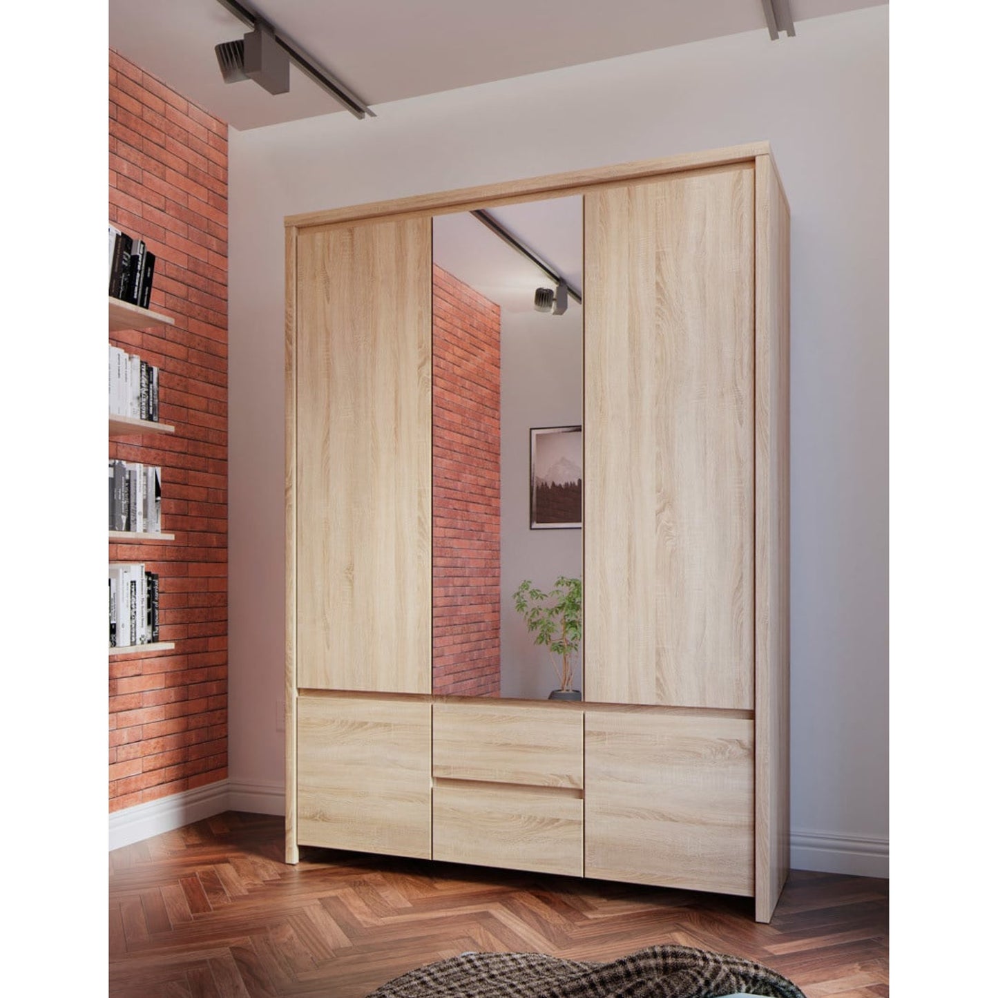 5 DOOR WARDROBE KASPIAN