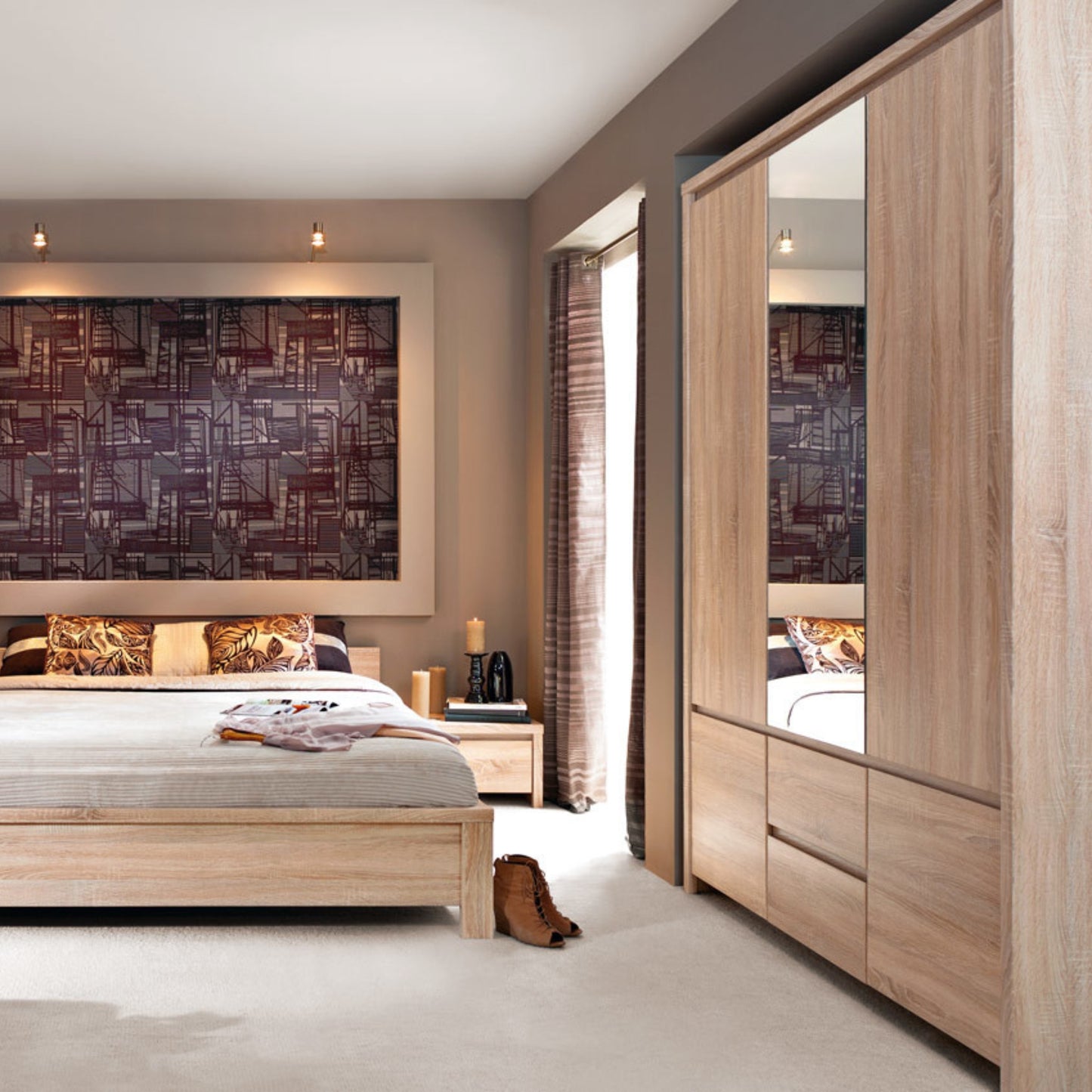 5 DOOR WARDROBE KASPIAN