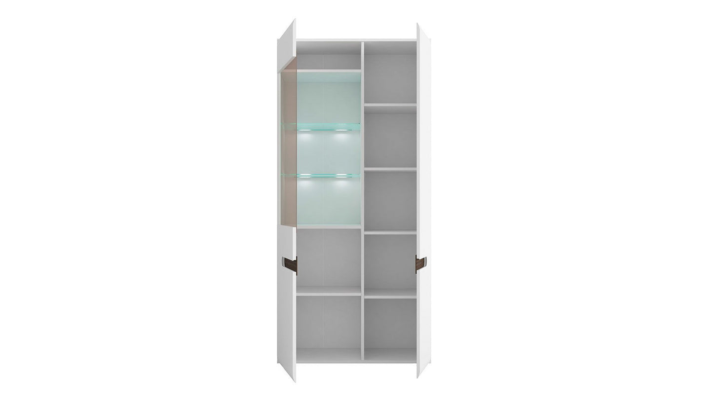 DOUBLE DISPLAY CABINET AZTECA TRIO