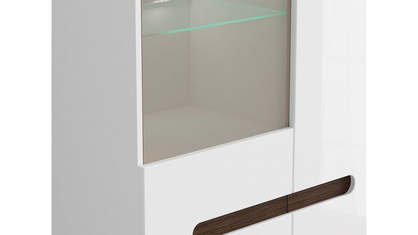 DOUBLE DISPLAY CABINET AZTECA TRIO
