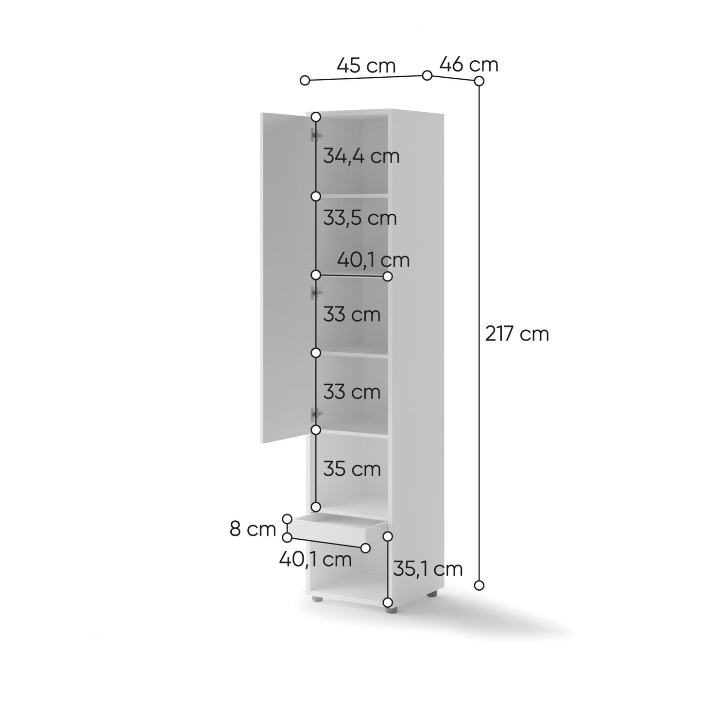 BED CONCEPT – STORAGE CABINET BC-07