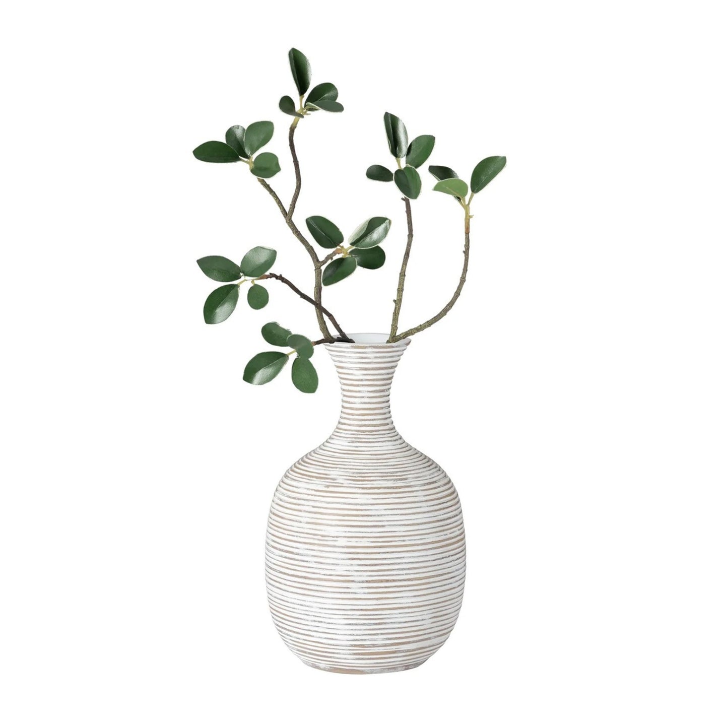 COLOMBO TALL BULB 8H" VASE