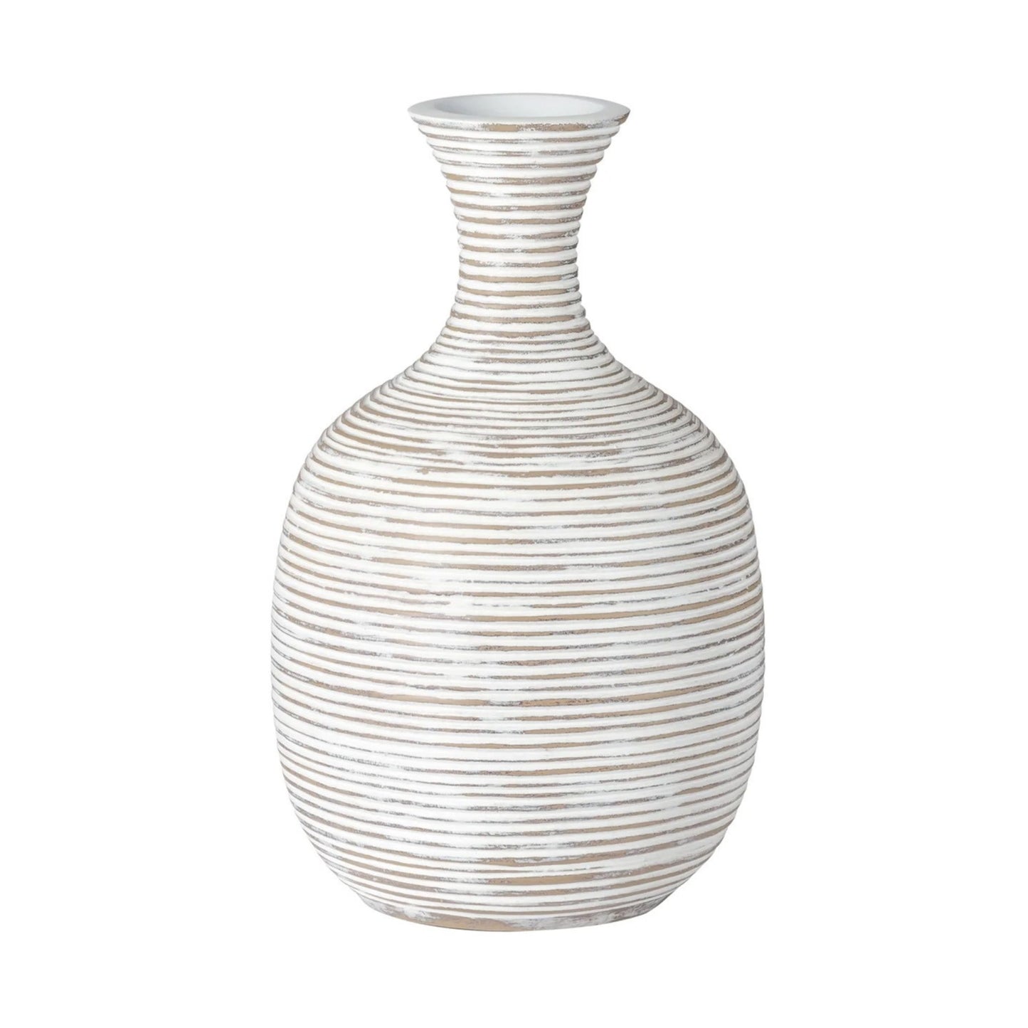 COLOMBO TALL BULB 8H" VASE