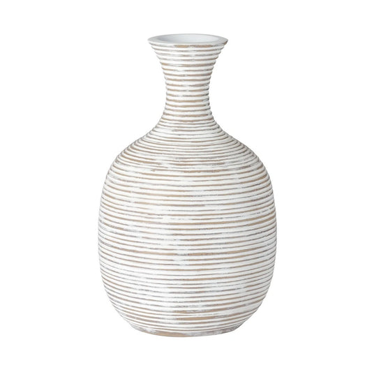 COLOMBO TALL BULB 8H" VASE