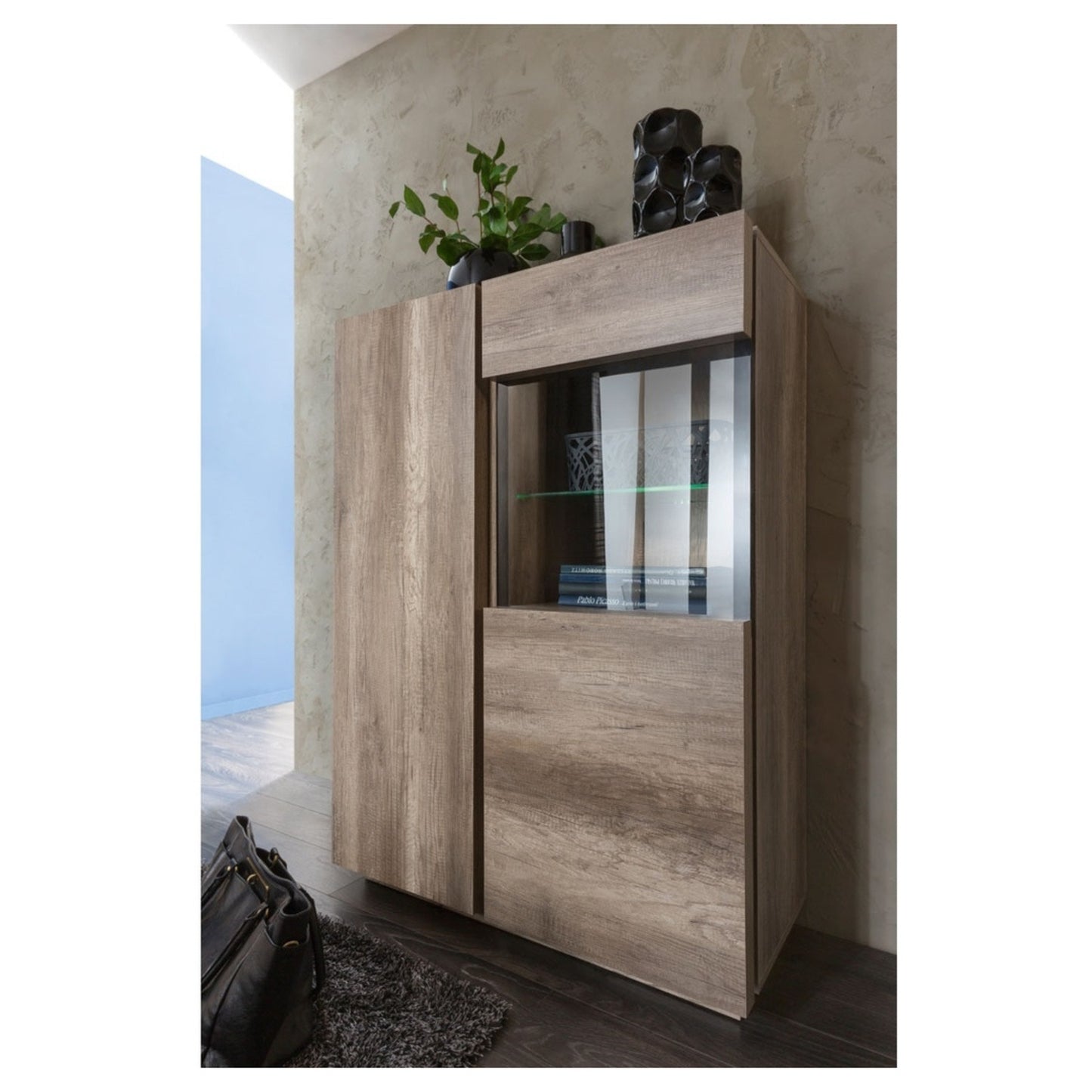 DOUBLE DISPLAY CABINET ANTICCA