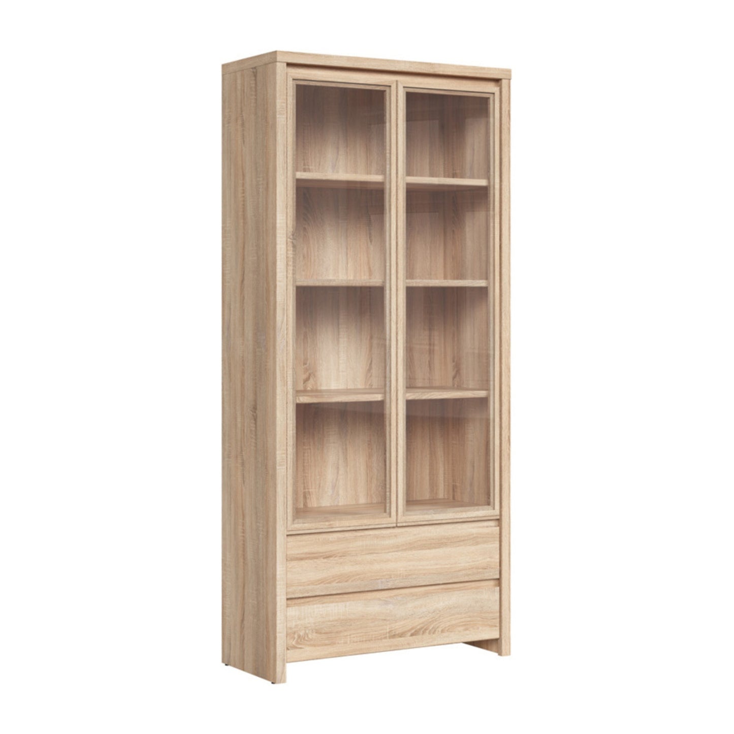 DOUBLE DISPLAY CABINET KASPIAN