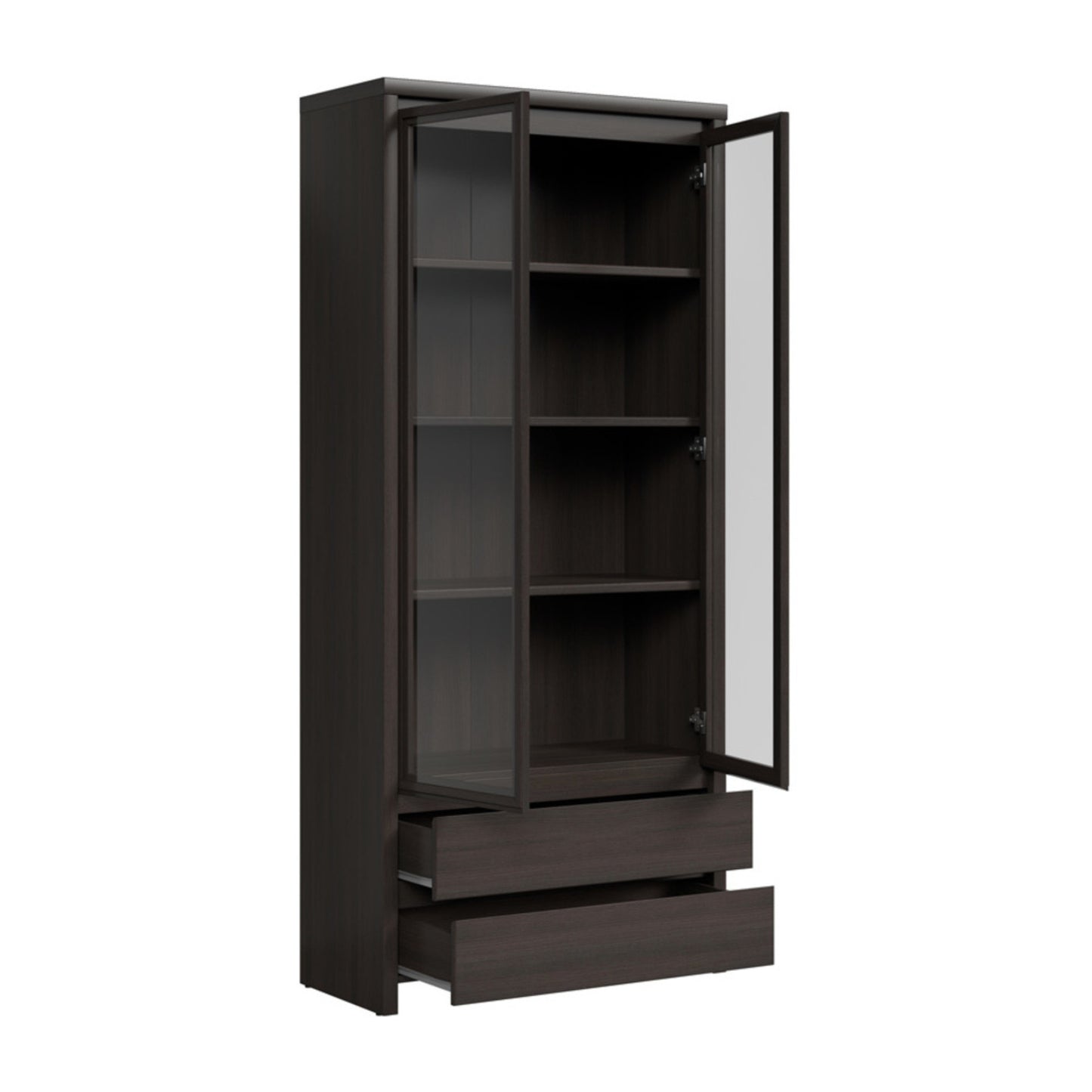 DOUBLE DISPLAY CABINET KASPIAN