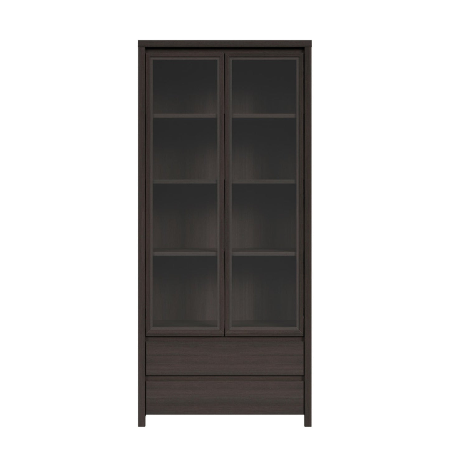 DOUBLE DISPLAY CABINET KASPIAN