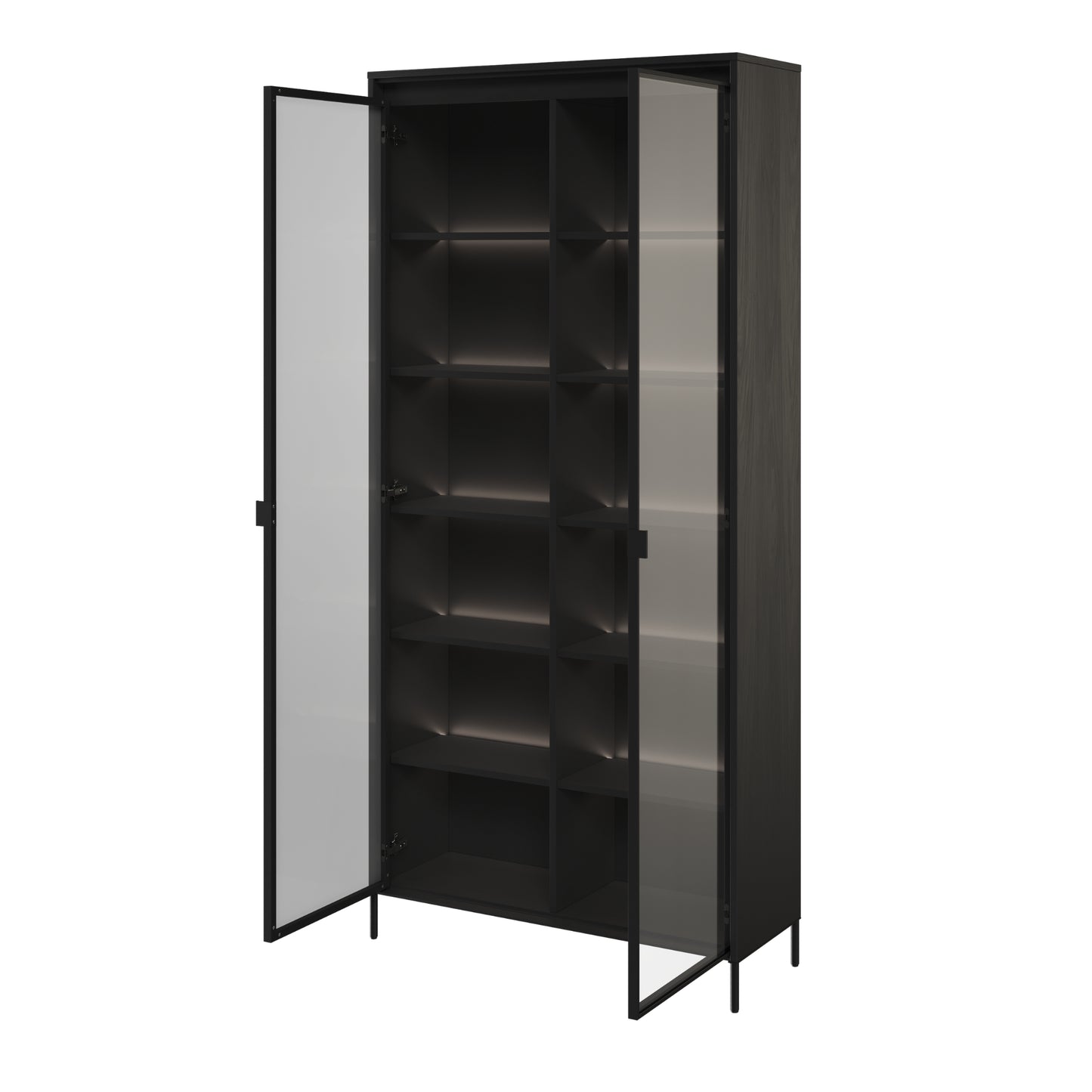 DOUBLE DISPLAY CABINET TREND
