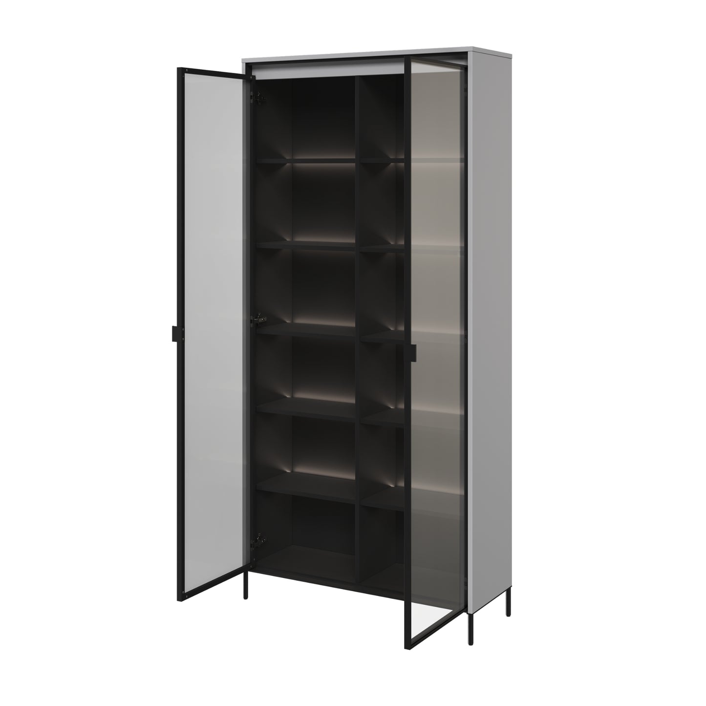 DOUBLE DISPLAY CABINET TREND