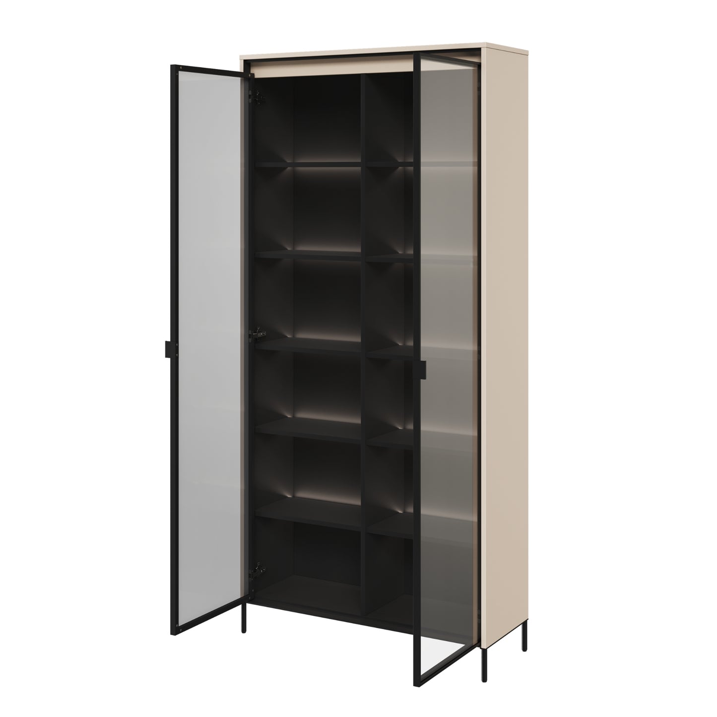 DOUBLE DISPLAY CABINET TREND