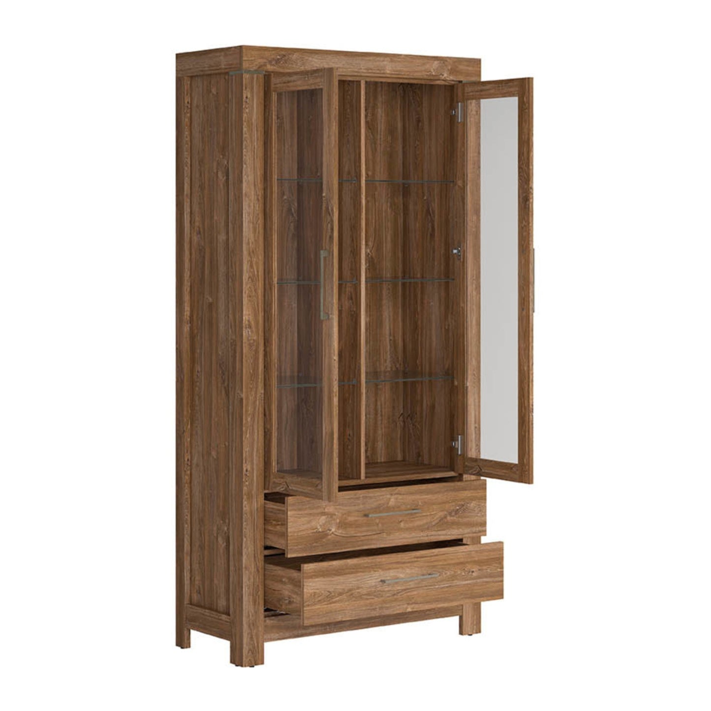 DOUBLE DISPLAY CABINET GENT