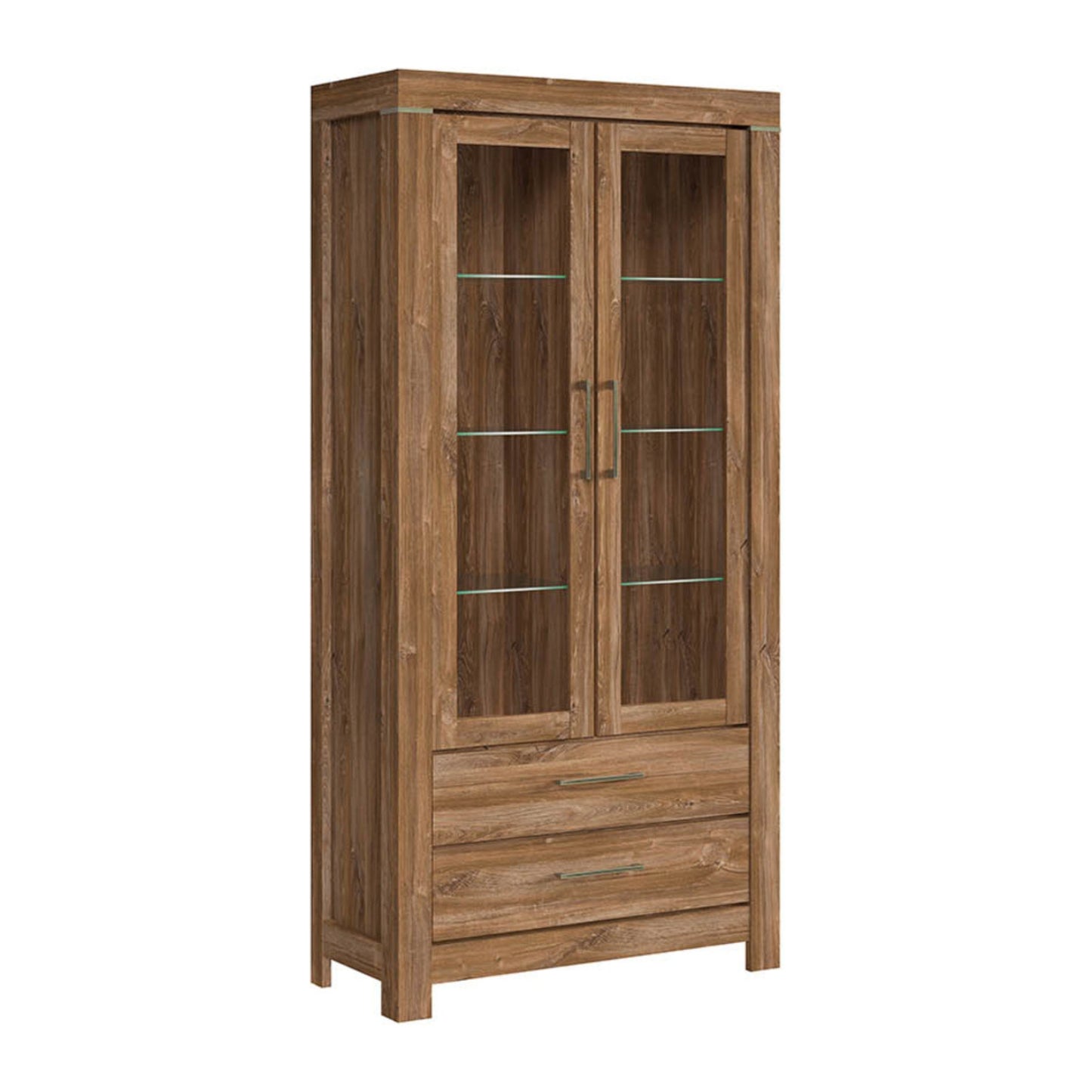 DOUBLE DISPLAY CABINET GENT