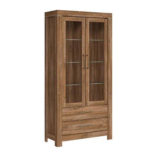 DOUBLE DISPLAY CABINET GENT