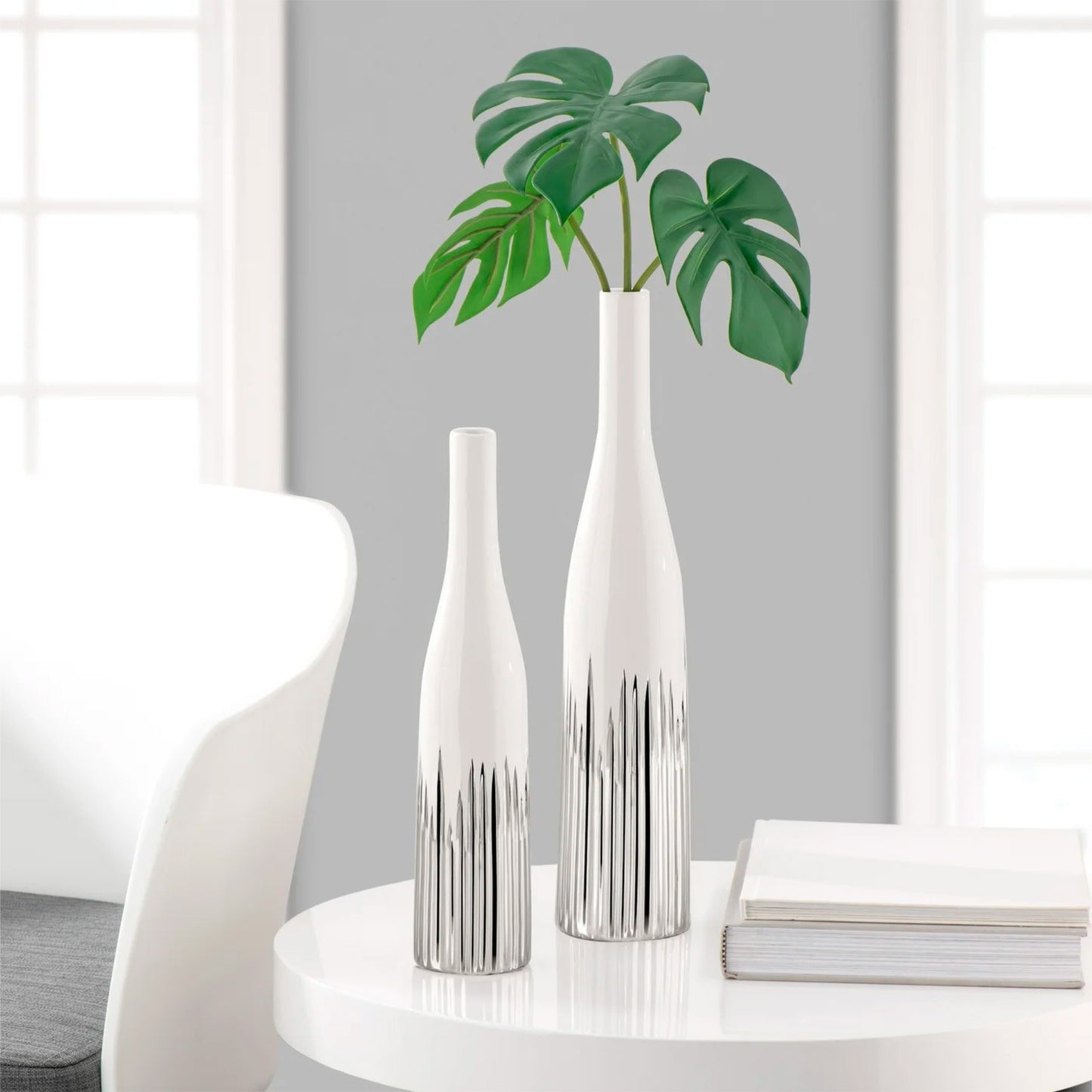 FLARE TALL BOTTLE VASE