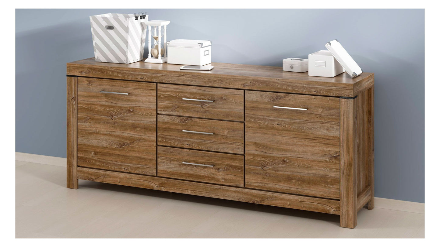 2 DOOR 3 DRAWER DRESSER GENT
