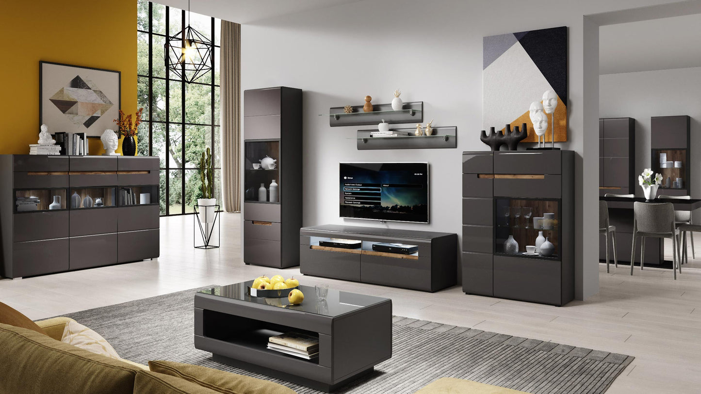 SINGLE DISPLAY CABINET HEKTOR (RIGHT SIDE)