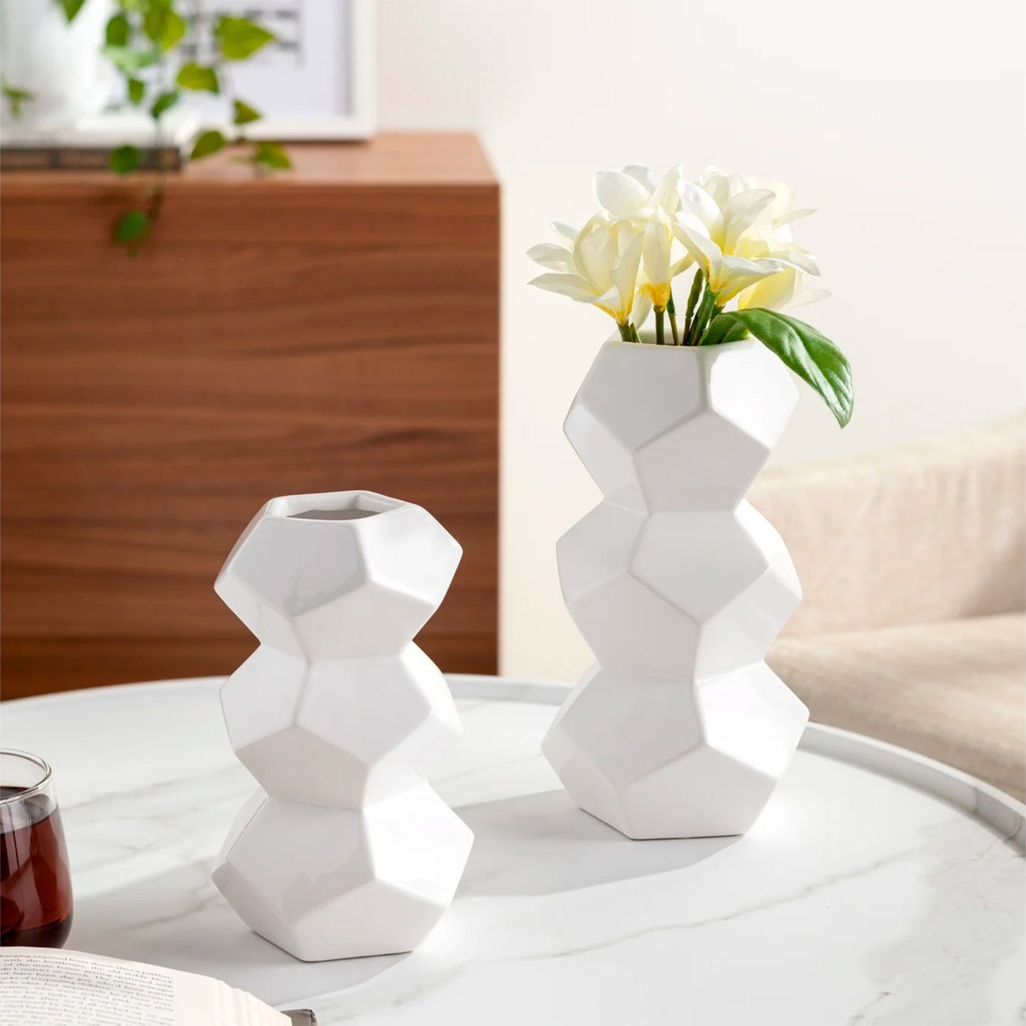 ORION STACKED SMALL VASE
