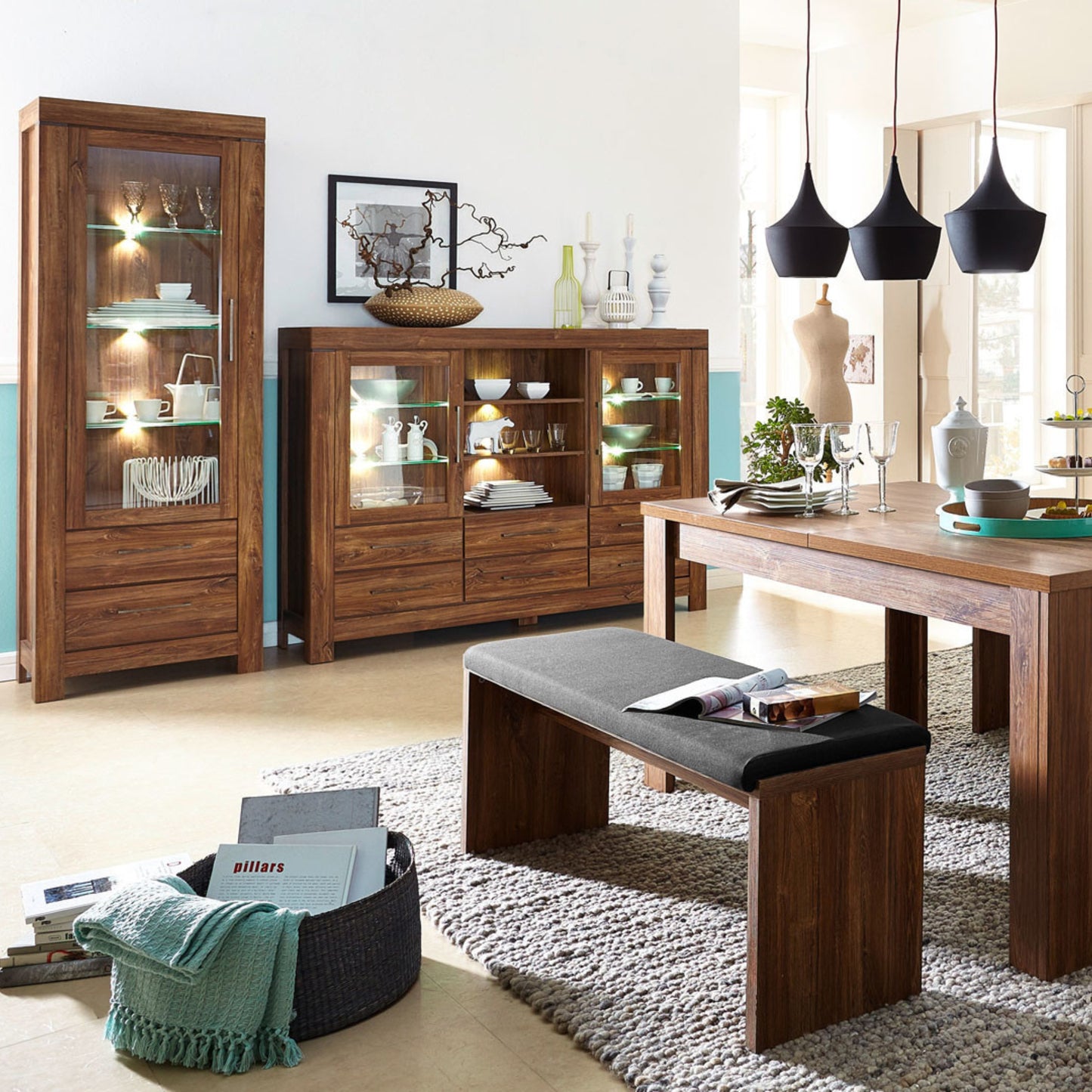 SINGLE DISPLAY CABINET GENT