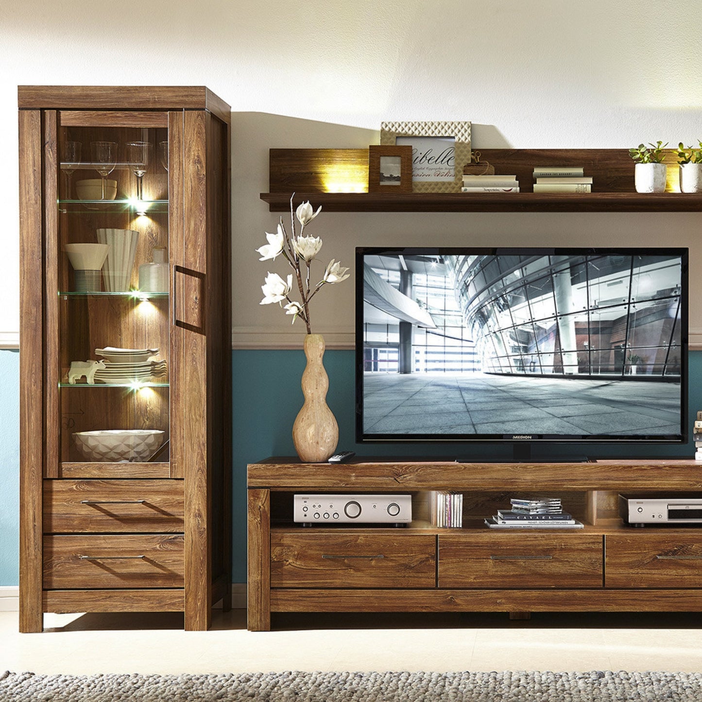 SINGLE DISPLAY CABINET GENT