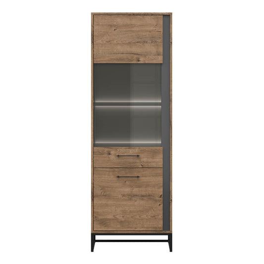 SINGLE DISPLAY CABINET LUTON (LEFT SIDE)