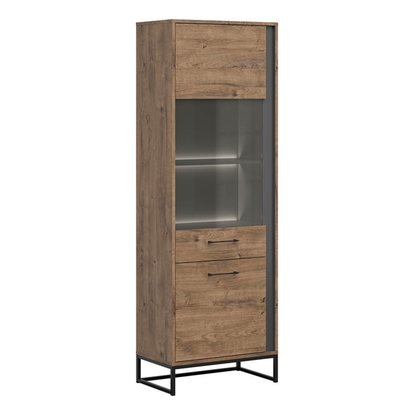 SINGLE DISPLAY CABINET LUTON (LEFT SIDE)