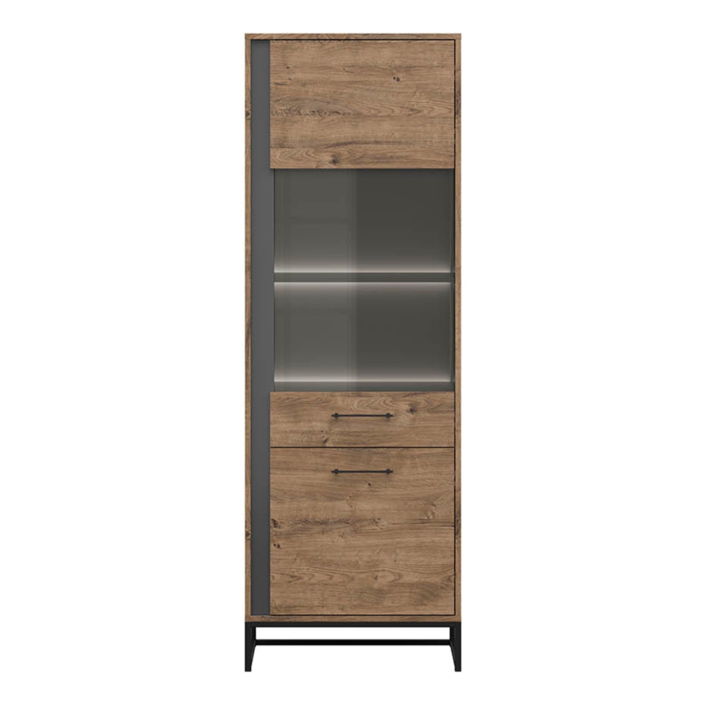 SINGLE DISPLAY CABINET LUTON (RIGHT SIDE)