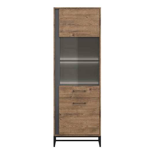 SINGLE DISPLAY CABINET LUTON (RIGHT SIDE)