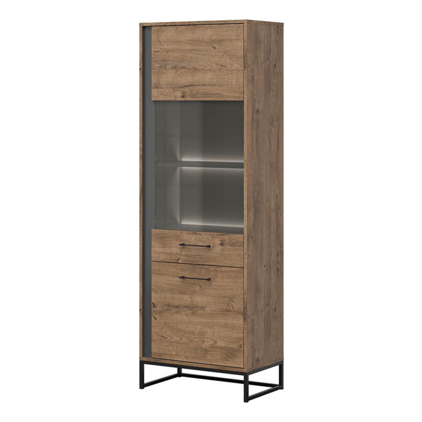 SINGLE DISPLAY CABINET LUTON (RIGHT SIDE)