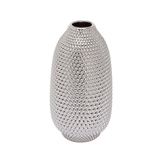 LARGE STUDDED VASE