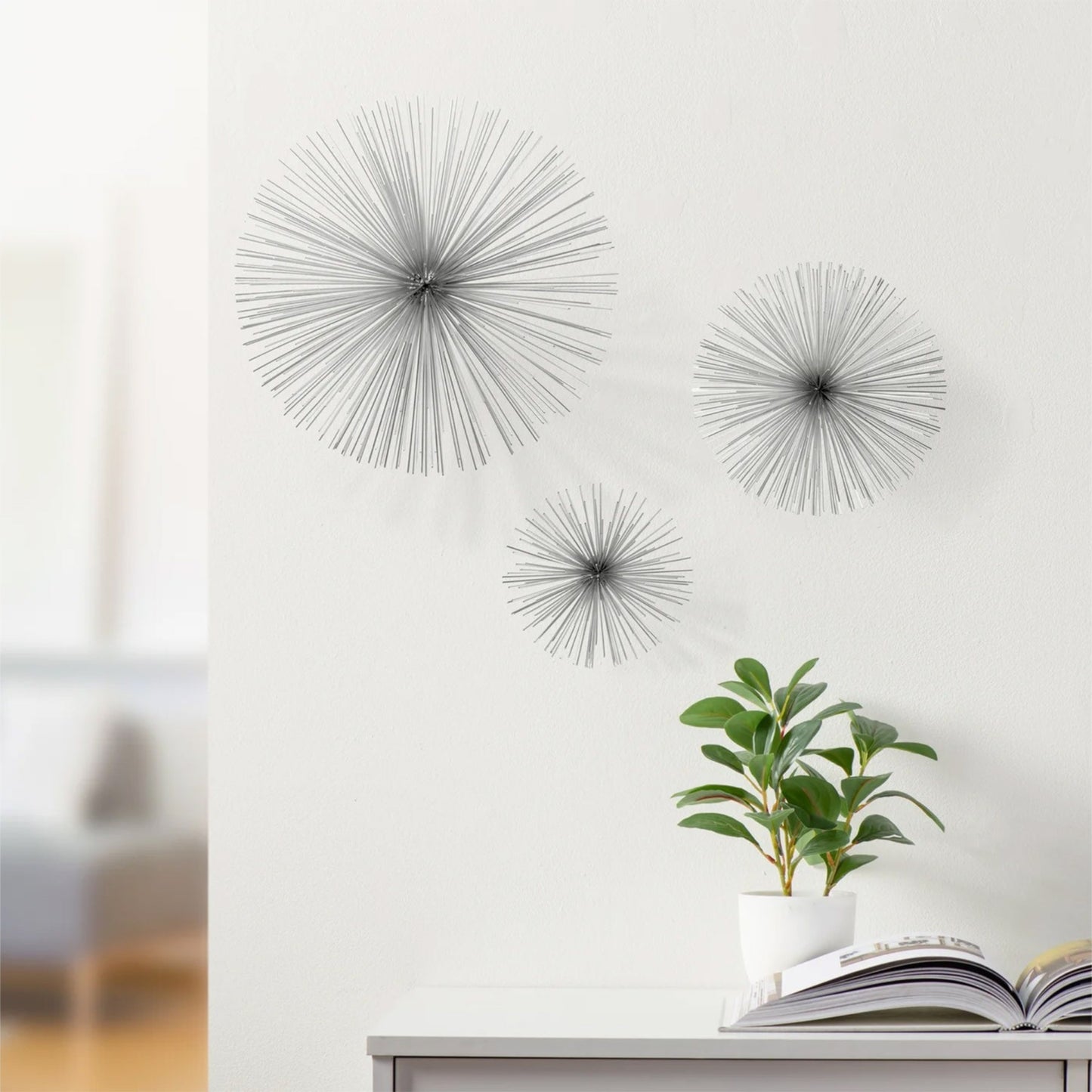 SPIKE WALL POD - SILVER