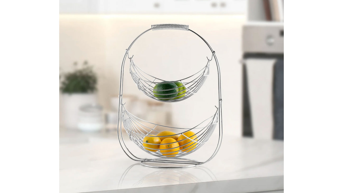 SWING 2 TIER FRUIT BASKET