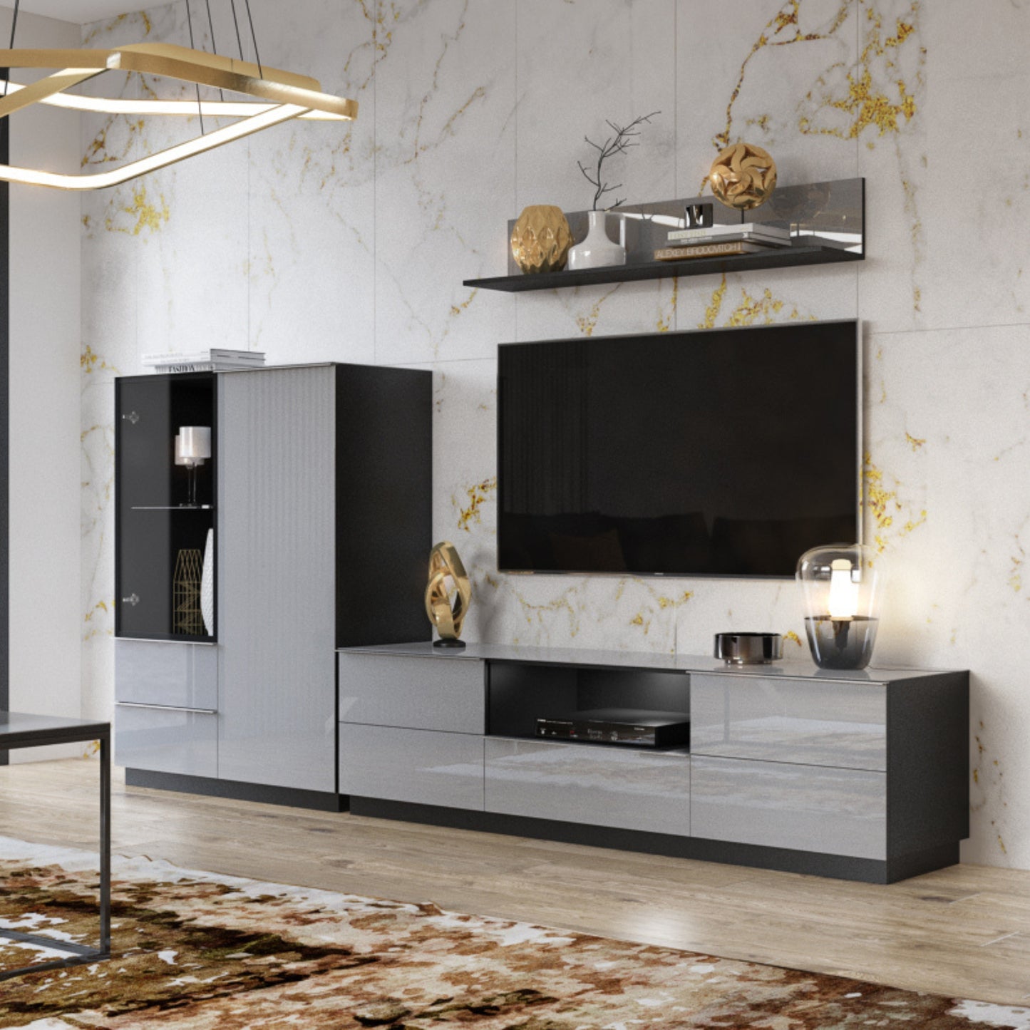 TV STAND HELIO TYPE 40 G/B