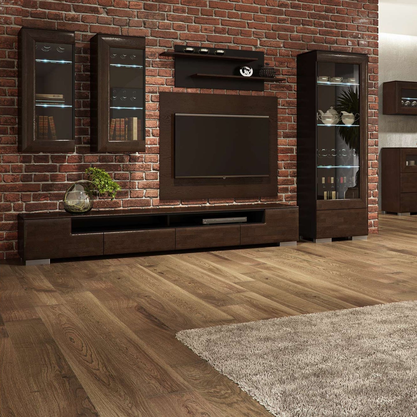 TV STAND ROSSANO MAXI OAK NOTTE