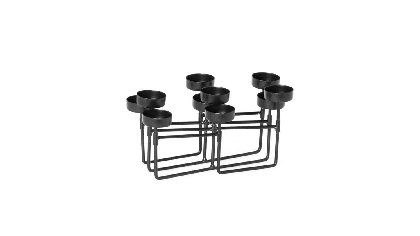 ACCORDION FOLDING 10 CUP TEALIGHT HOLDER