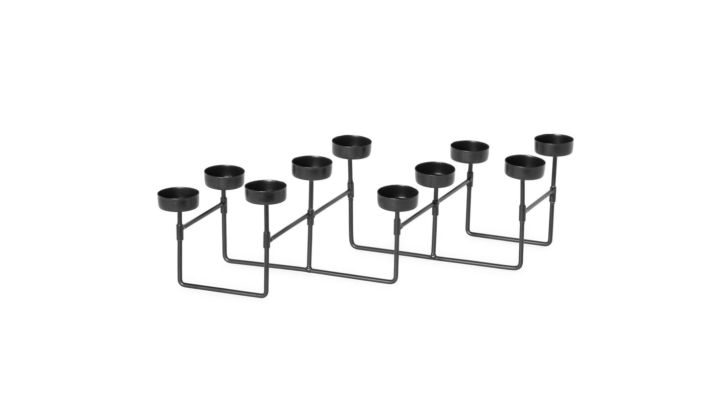 ACCORDION FOLDING 10 CUP TEALIGHT HOLDER