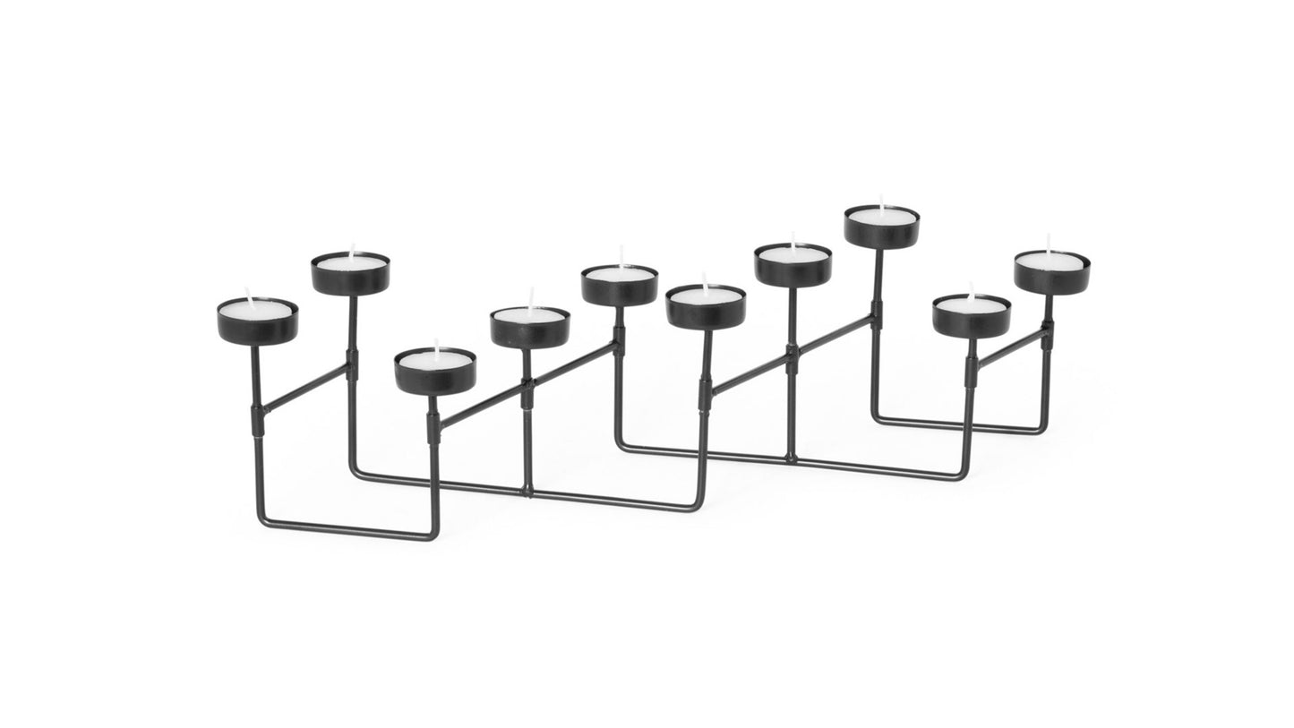 ACCORDION FOLDING 10 CUP TEALIGHT HOLDER