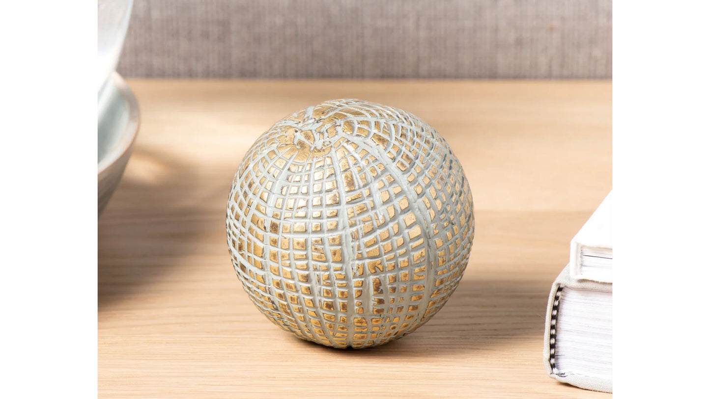 RADIANT BARK DECOR BALL