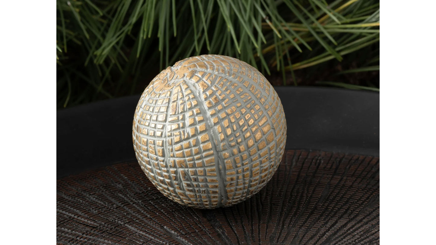 RADIANT BARK DECOR BALL