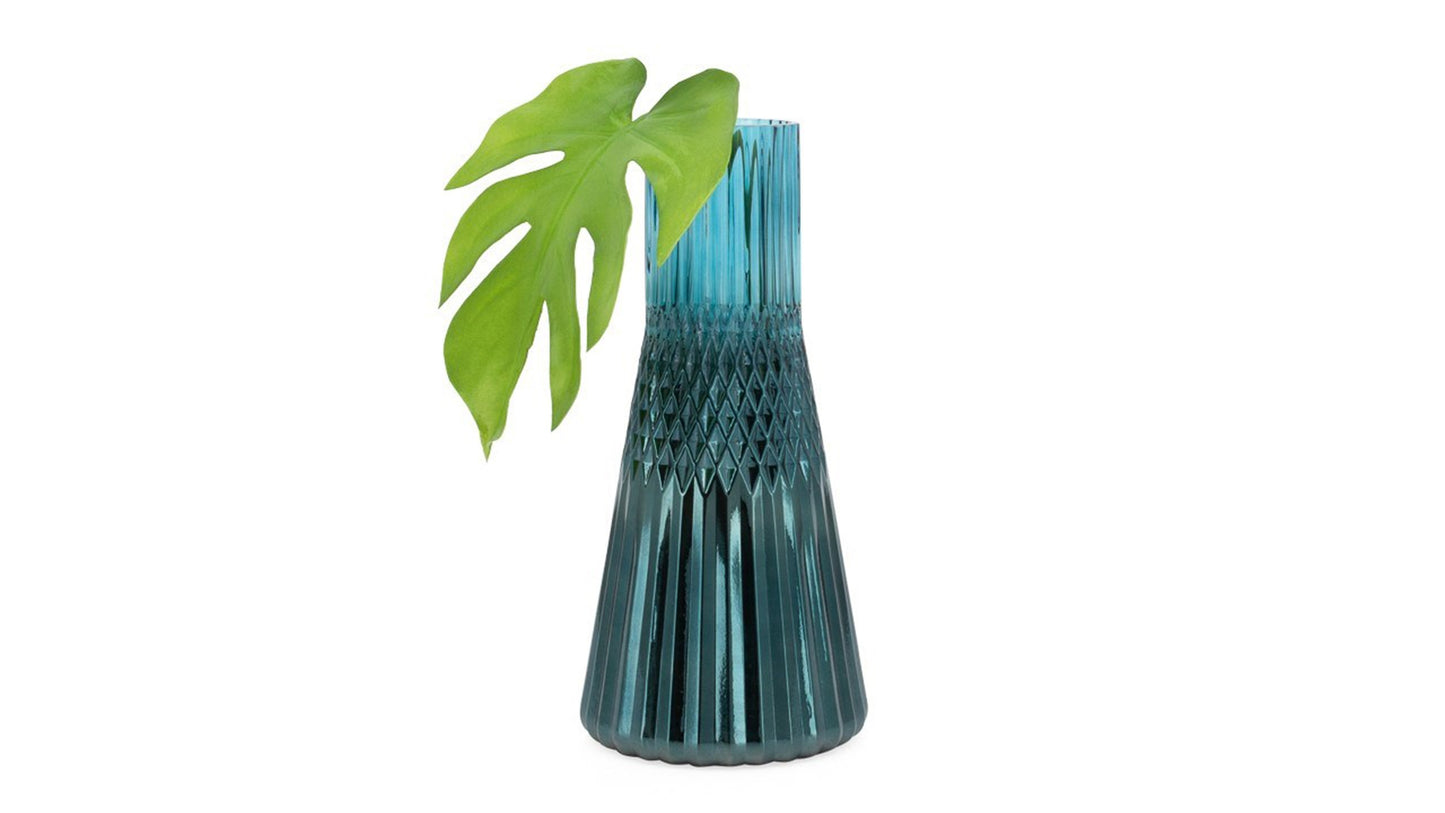 TEREZA SMALL VASE - BLUE