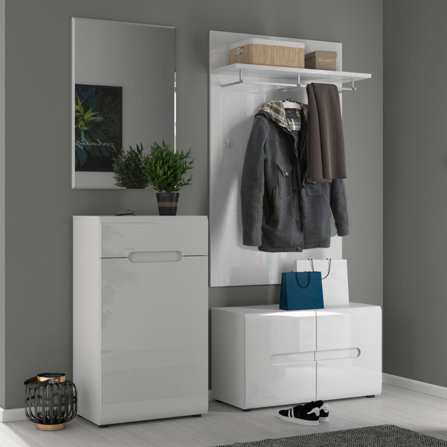 COAT RACK AZTECA TRIO
