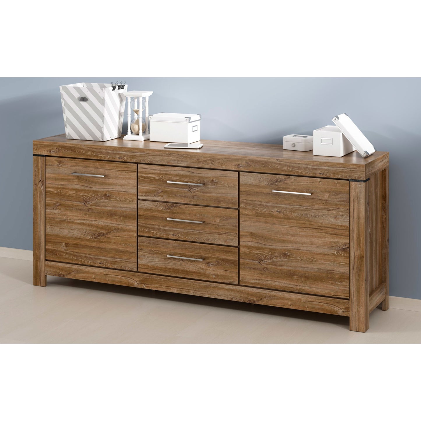 2 DOOR 3 DRAWER DRESSER GENT