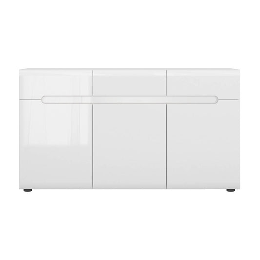 3 DRAWER 3 DOOR DRESSER AZTECA TRIO