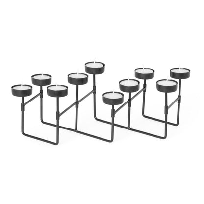 ACCORDION FOLDING 10 CUP TEALIGHT HOLDER
