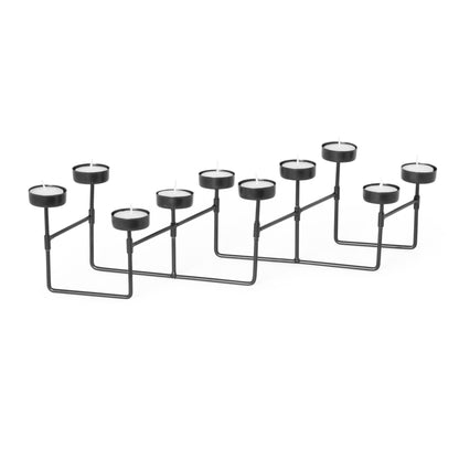 ACCORDION FOLDING 10 CUP TEALIGHT HOLDER