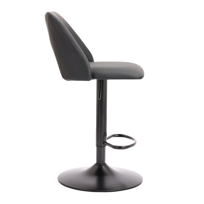 BAR STOOL ADLER BLACK - SET OF 2