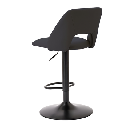 BAR STOOL ADLER BLACK - SET OF 2